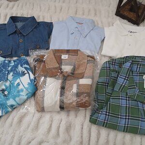 6 Boy Shirts